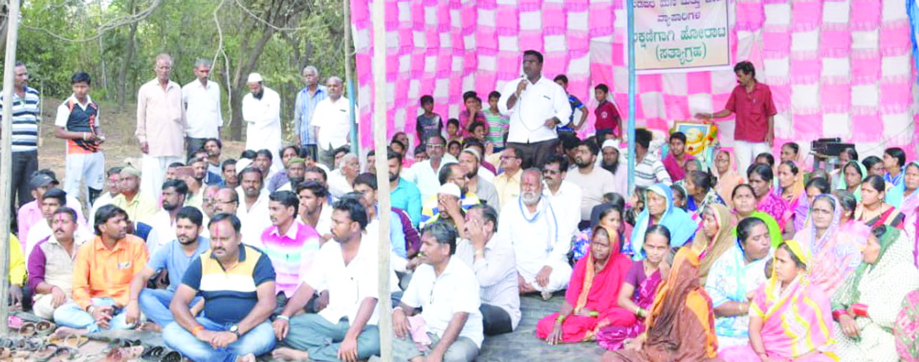 ಕಾಲುವೆ ದುರಸ್ತಿ ಕಾರ್ಯದ ನೆಪವೊಡ್ಡಿ ತೆರವು ಕಾರ್ಯ ಖಂಡನೀಯ: ಸನದಿ